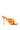 Side View Azalea Wang Walk On By Puff Sandal In Orange