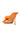 Detail View Azalea Wang Walk On By Puff Sandal In Orange