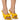 Front View Azalea Wang Walk On By Puff Sandal In Yellow