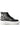 Side View Azalea Wang Wavering Glass Flat Sneaker In Black