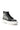 Detail View Azalea Wang Wavering Glass Flat Sneaker In Black