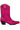 Side View Azalea Wang Wellington Embellished Western Bootie In Fuchsia