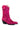 Back View Azalea Wang Wellington Embellished Western Bootie In Fuchsia