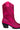 Full View Azalea Wang Wellington Embellished Western Bootie In Fuchsia