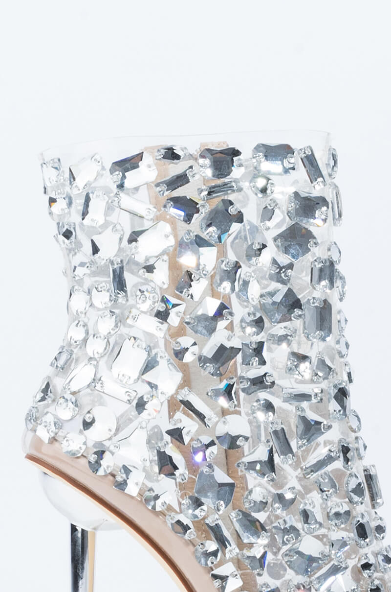  Azalea Wang When Im Not Looking You Are Someone Else Bootie in Glass