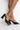 Side View Azalea Wang Work For It Chunky Sandal In Black in Black