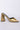 Back View Azalea Wang Work For It Chunky Sandal In Gold