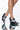 Front View Azalea Wang Work Hard Play Hard Chunky Heel Loafer In Black White