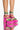 Front View Azalea Wang Worth The Wait Chunky Sandal In Multi