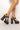 Side View Azalea Wang Wouldnt Change A Thing Chunky Sandal In Black Multi