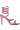 Side View Azalea Wang Wrenley Stiletto Sandal In Pink