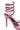 Full View Azalea Wang Wrenley Stiletto Sandal In Pink