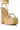 Full View Azalea Wang Wylie Beige With Gold Chain Platform Sandal