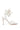 Side View Azalea Wang Yancey White Flower Sandal