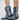 Front View Azalea Wang Yannic Denim Rhinestone Western Bootie