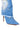 Full View Azalea Wang You Can Stay Embellished Fold Over Stiletto Bootie In Denim