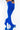 Front View Azalea Wang Your Friends Are Taking You Out Sexy Thigh High Heel Suede Boot In Cobalt
