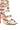Full View Azalea Wang Your Honor Brocade Embellished Gladiator Sandal In Bone