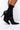 Side View Azalea Wang Youre In The Mood For A Dance Bootie In Black Pu in Black Pu