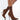 Front View Azalea Wang Youre In The Mood For A Dance Bootie In Brown