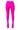 Back View Azalea Wang Yours Truly Sexy Stiletto Boot Pant In Fuchsia Stretch