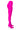 Detail View Azalea Wang Yours Truly Sexy Stiletto Boot Pant In Fuchsia Stretch