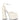 Side View Azalea Wang Yuffie White Platform Pump