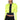 Front View Babbs Skinny Arm Bomber Jacket In Neon Yellow