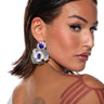 Front View Baby Blues Earring