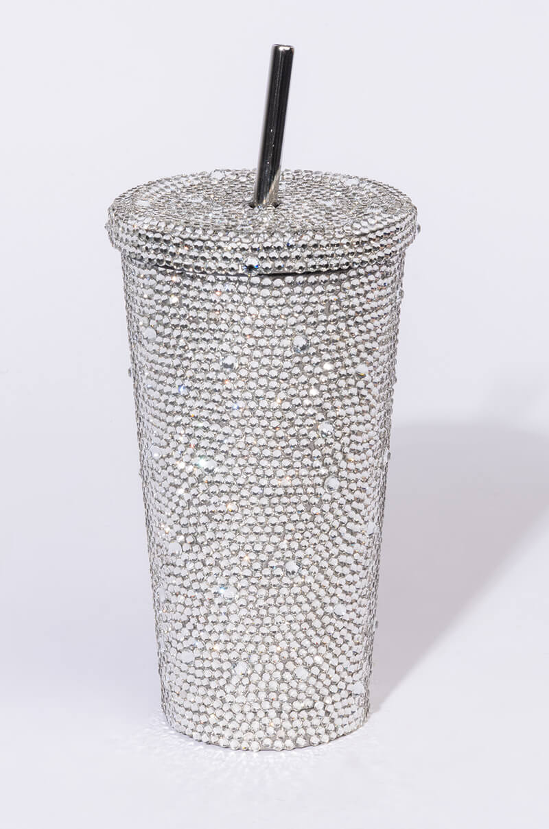 Back View Bachelorette Decorative Rhinestone Cup