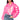 Front View Back At It Pink Puffer With Zip Of Scarf