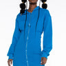 Front View Back To Back Hoodie Sweatshirt Dress