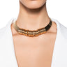 Front View Back To Basics Statement Necklace