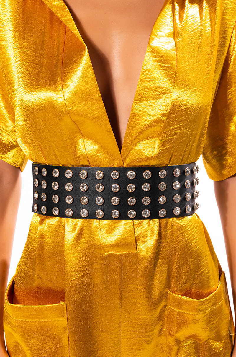 Front View Baddie Babe Belt