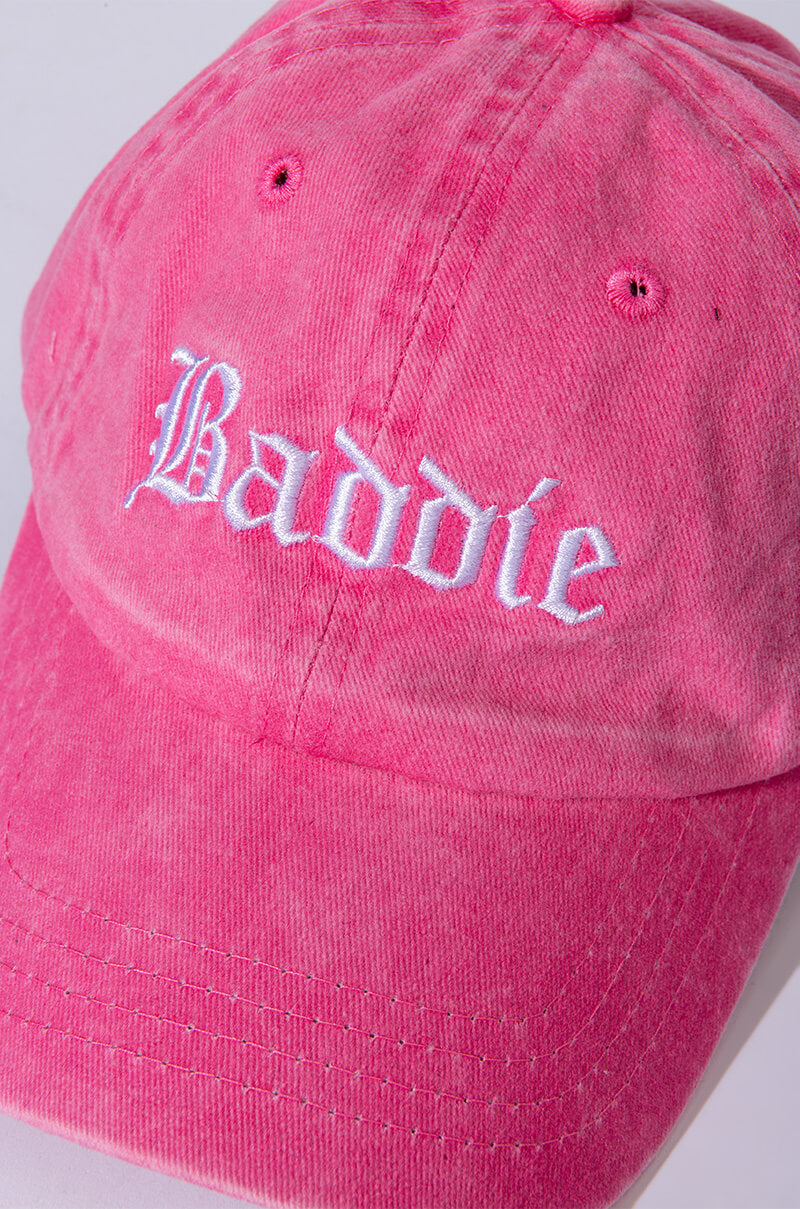 Full View Baddie Pink Hat 3