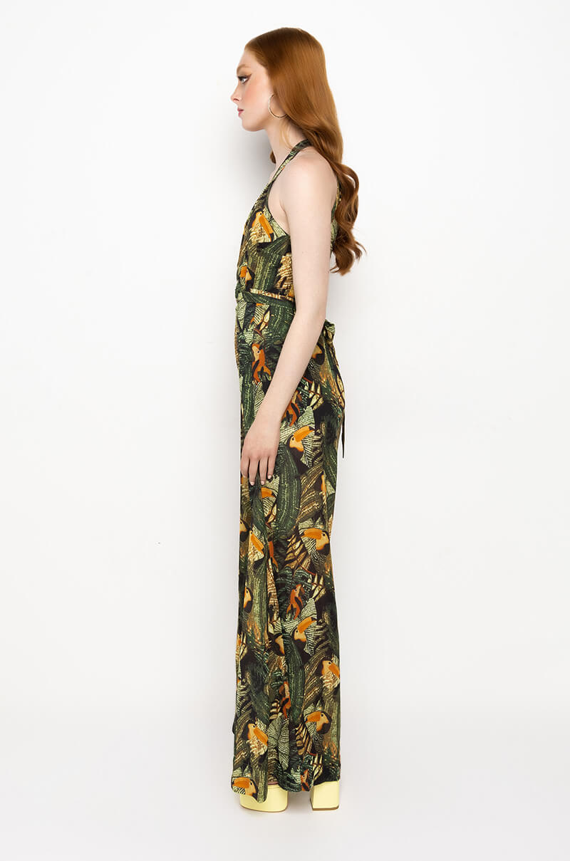 Detail View Baecation Wide Leg Jumpsuit