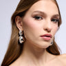 Front View Baguette Only Earring