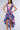 Front View Bahama Mama Printed High Low Mini Dress