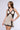 Front View Ballet Core Lace Mini Dress