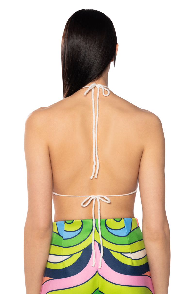 Full View Barely There Halter Top
