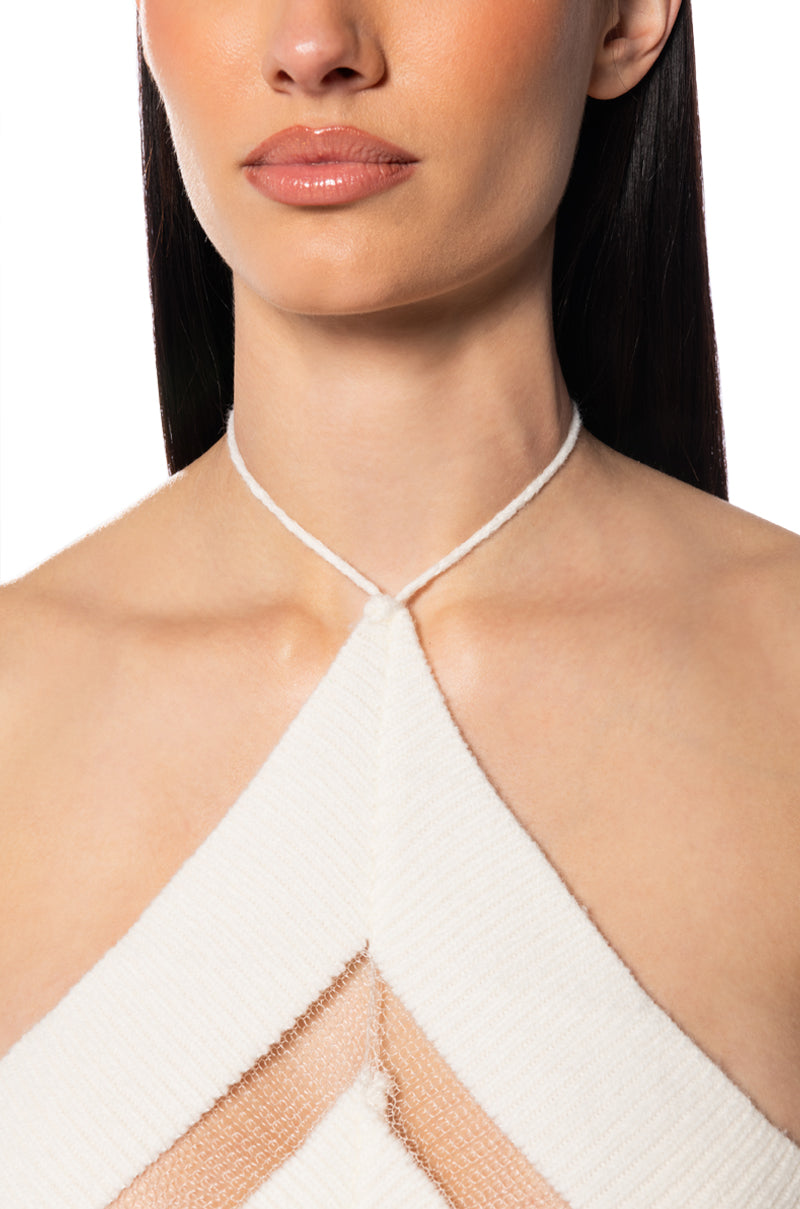 Extra View Barely There Halter Top