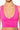 Extra View Basic Luxe Longline Bra Top In Neon Pink