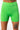 Extra View Basic Luxe Neon Green Biker Short