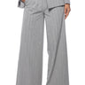 Front View Be About It Embellished Pinstripe Trouser