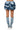 Extra View Be With Me Panel Denim Mini Skirt