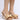 Front View Beach House Rafia Stiletto Sandal In Natural