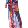 Front View Beachy Day Lightweight Wide Leg Palazzo Pant