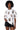 Front View Bear With Me Embellished Tee In White