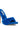 Detail View Beast Mode Fuzzy Pointed Toe Sandal In Blue