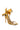 Back View Beau Gold Bow Stiletto Sandal